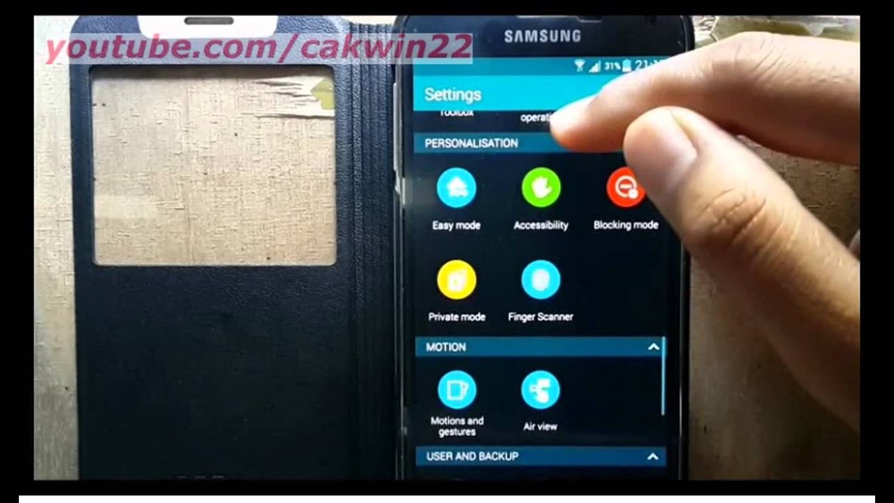 Samsung Galaxy S5 : How to answer calls by pressing the home key (Android Phone)