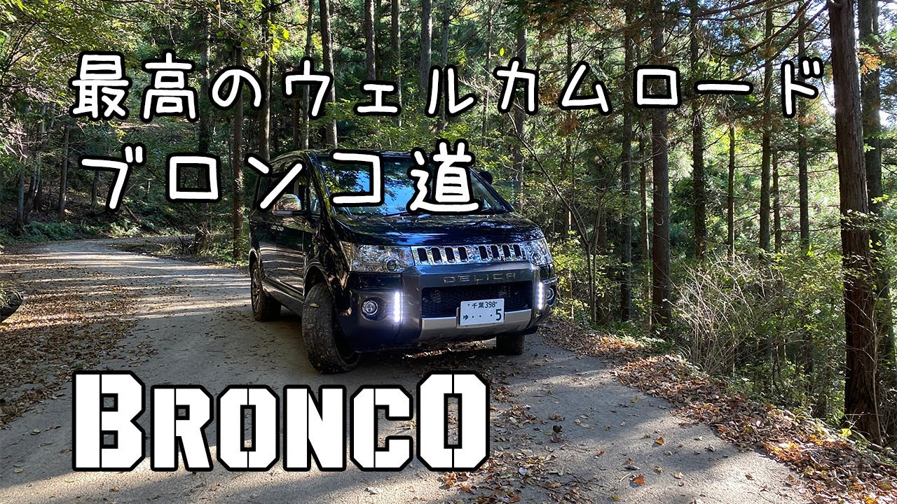 🌴デリカD5🌴 ブロンコ道は想像以上の極悪オフロード 小屋が見えた時の安心感といったら💦 アウトドアパークブロンコ デリカD:5ジャスパー CV1W ノーマル前期型 2020.11.04
