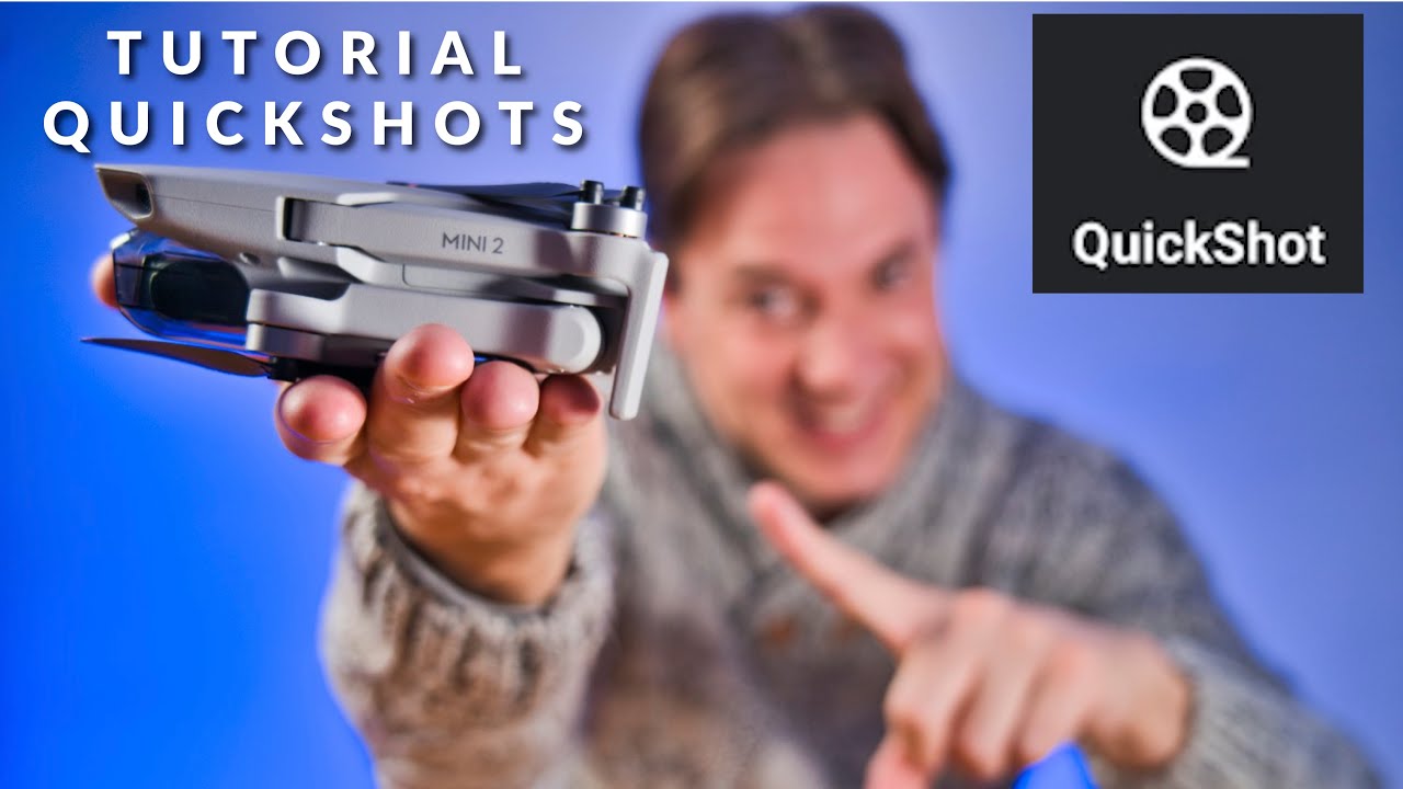 DJI MINI 2 🔴 QUICKSHOTS TUTORIAL en Español