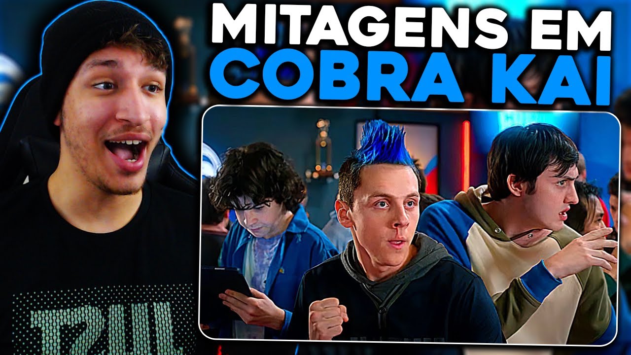REAGINDO AS MITAGENS DE COBRA KAI 5 TEMPORADA
