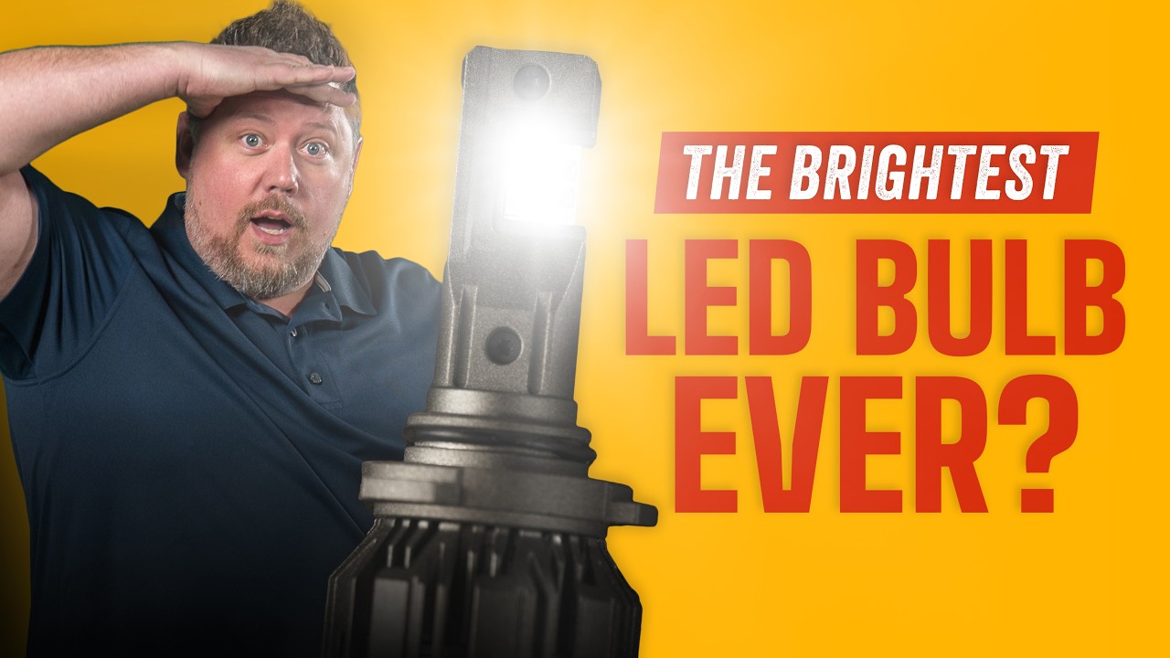 The Brightest LED Headlight Bulb We’ve EVER Tested! | GTR Lighting Ultra 3 Tech Review