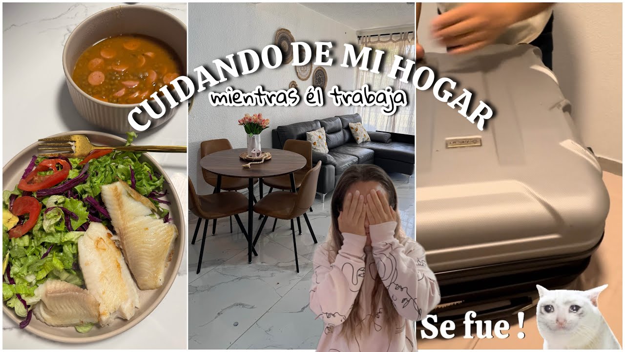 MI ESPOSO SE FUE de la CASA ‼️😭Limpio mi casa para despejar la mente ✅ CUIDANDO MI HOGAR 