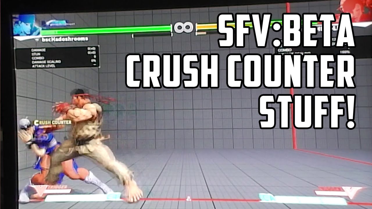SF5: Crush Counter stuff