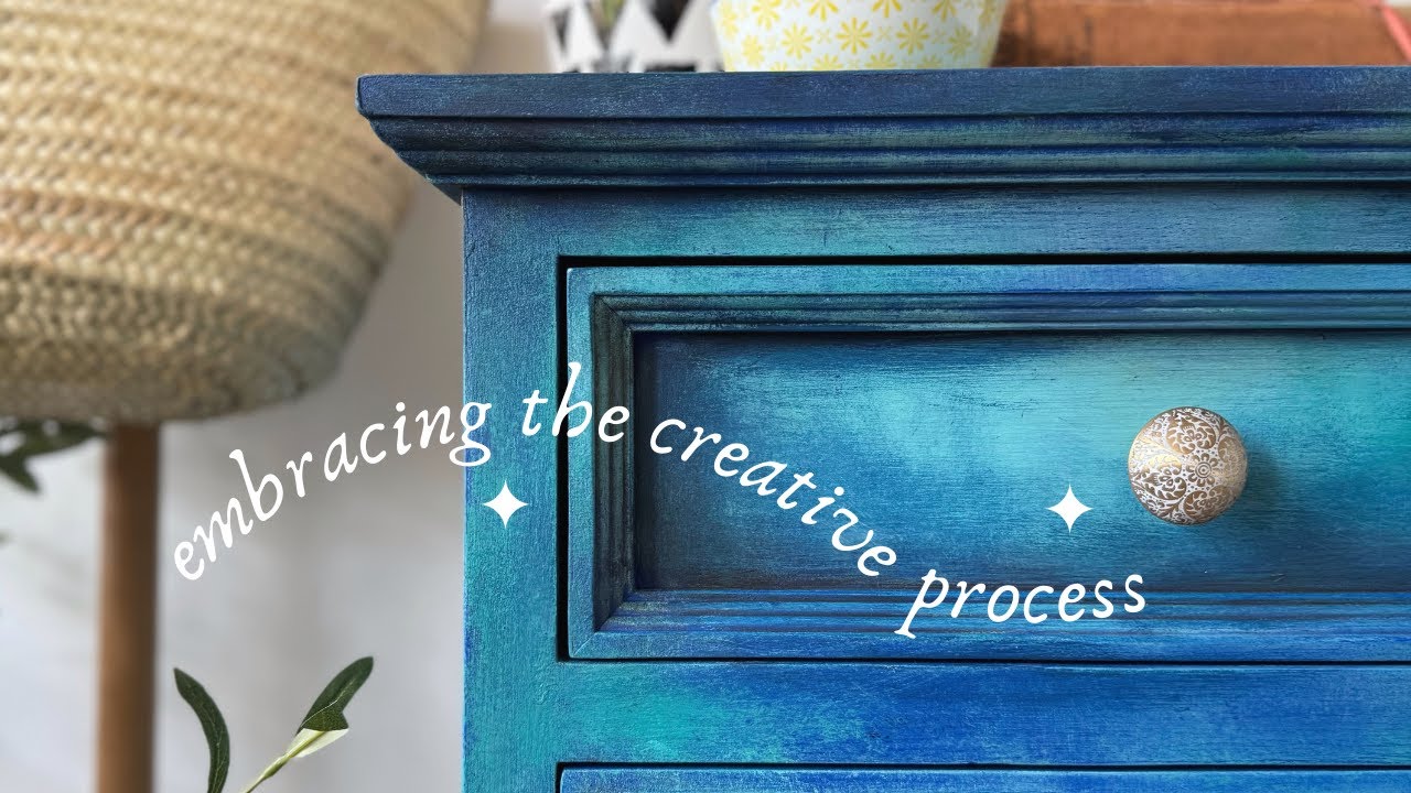 A layered bohemian look in blues and turquoises | embracing the creative process