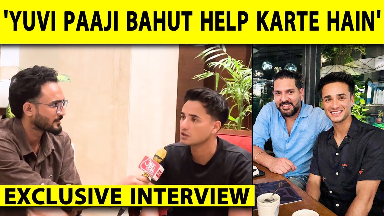 ABHISHEK SHARMA INTERVIEW: YUVI PAAJI NE BANAYA SHER | BATAYA LAMBE LAMBE SIXES MAARNE KI KAHAANI