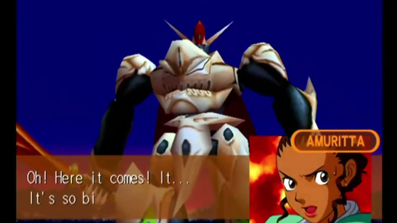 Tech Romancer (Dreamcast) Story as Rafaga