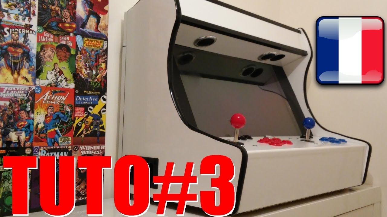 MON BARTOP [RECALBOX + RASPBERRY PI 3] - TUTO PARTIE #3 - (LE SON + DECOUPES + DECO)