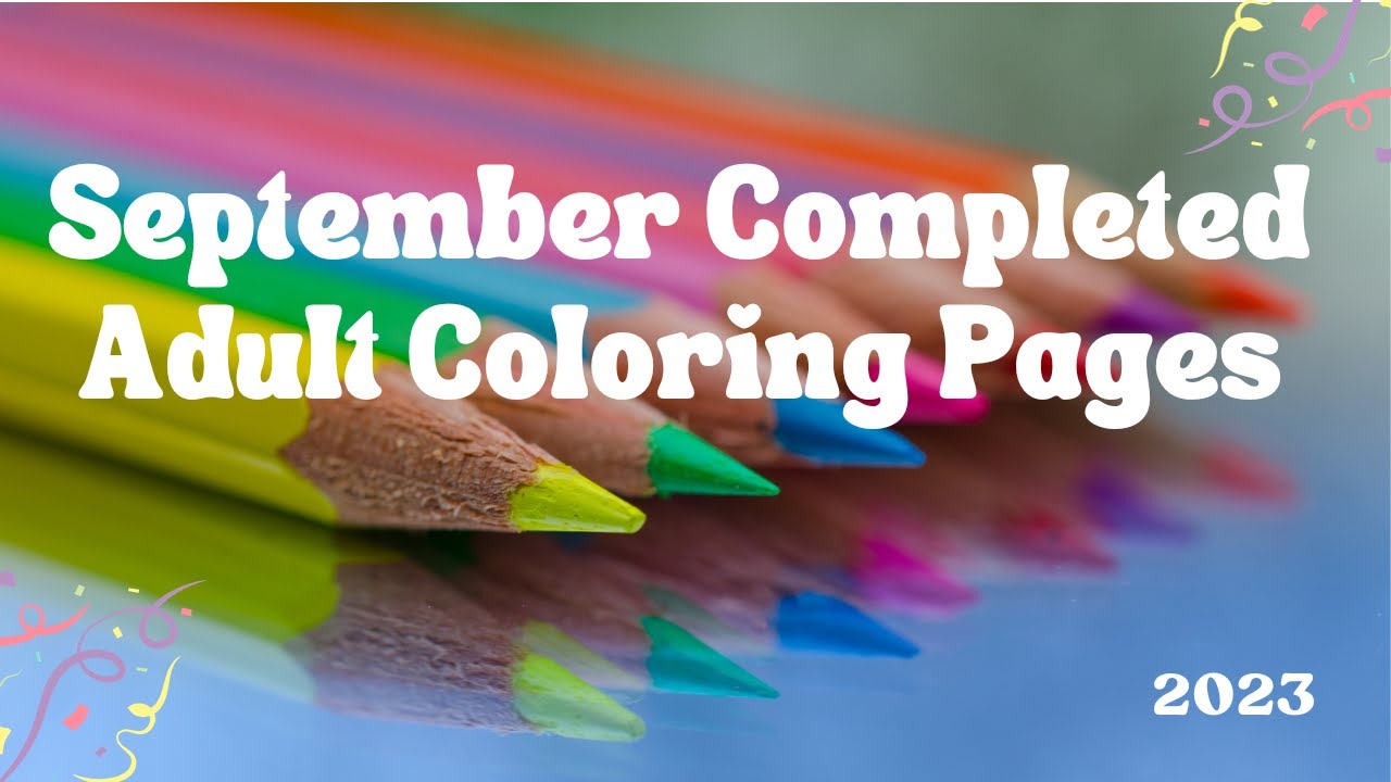 September Completed Pages 2023