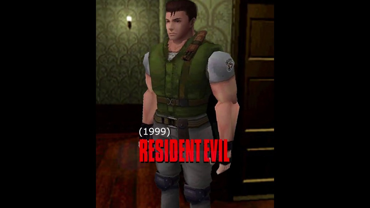 Evolution of Chris Redfield in Resident Evil Series (1996-2023)