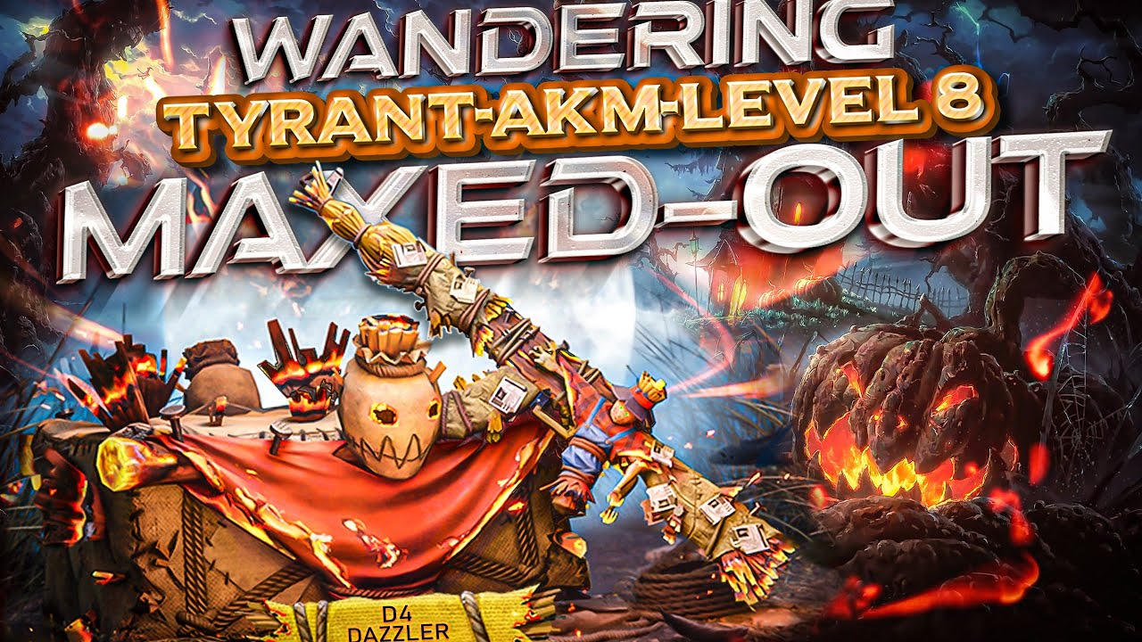 WANDERING TYRANT AKM 🔥  12K UC FOR 10 MATERIAL AND 🔥AKM | UPGRADED TO LEVEL 6 🔥🔥🔥