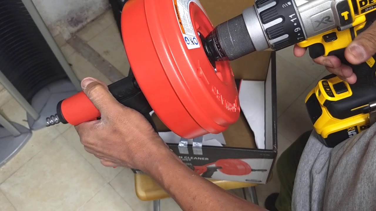 Ridgid power spin+ destapacaños