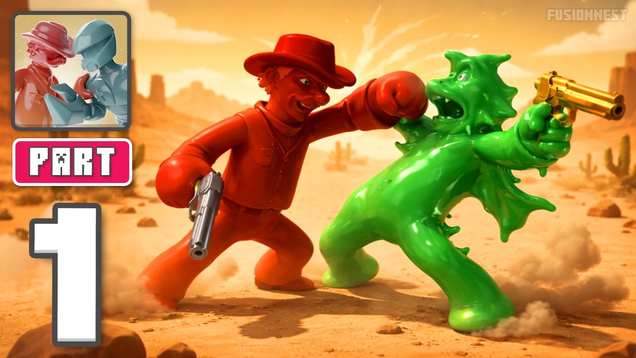 Gumslinger - Gameplay Walkthrough Part 1 - Wild West Gun Showdown (iOS, Android)
