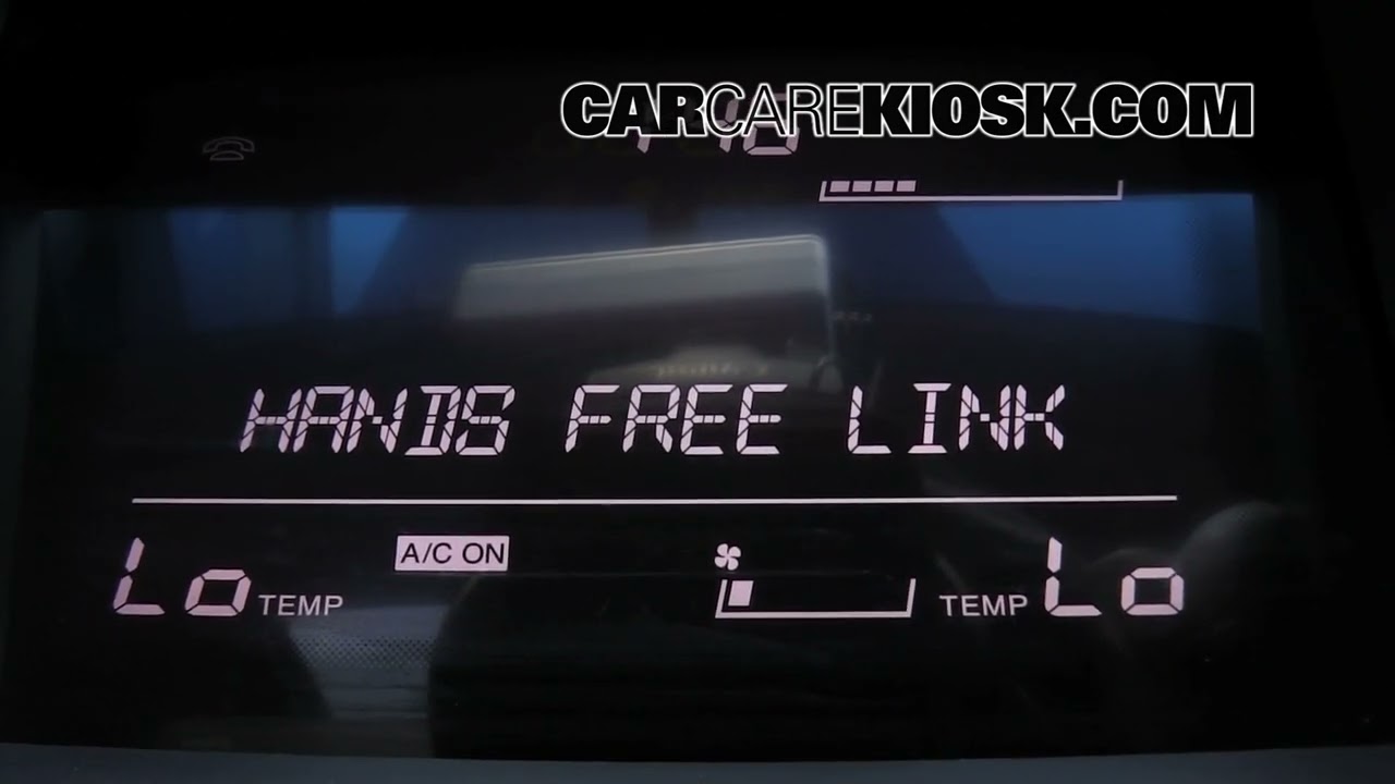 Как подключить телефон: Bluetooth 2009;Acura;RDX;Base;6;5;2 3;4;L;4;11
