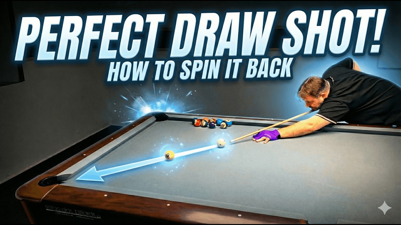 Stop Missing Draw Shots! Tip Position & Speed Secrets 🎱 (Zero to Hero)