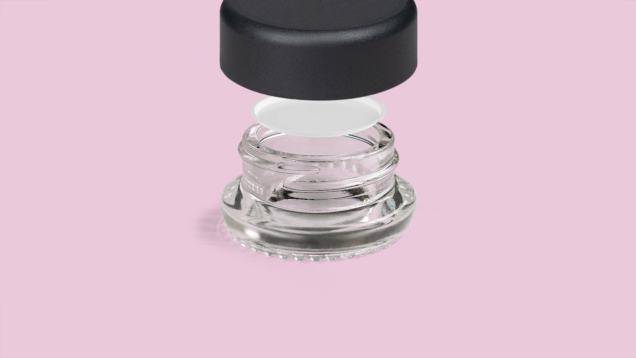 Concentrate Jar with PET Disc by Hero Packaging