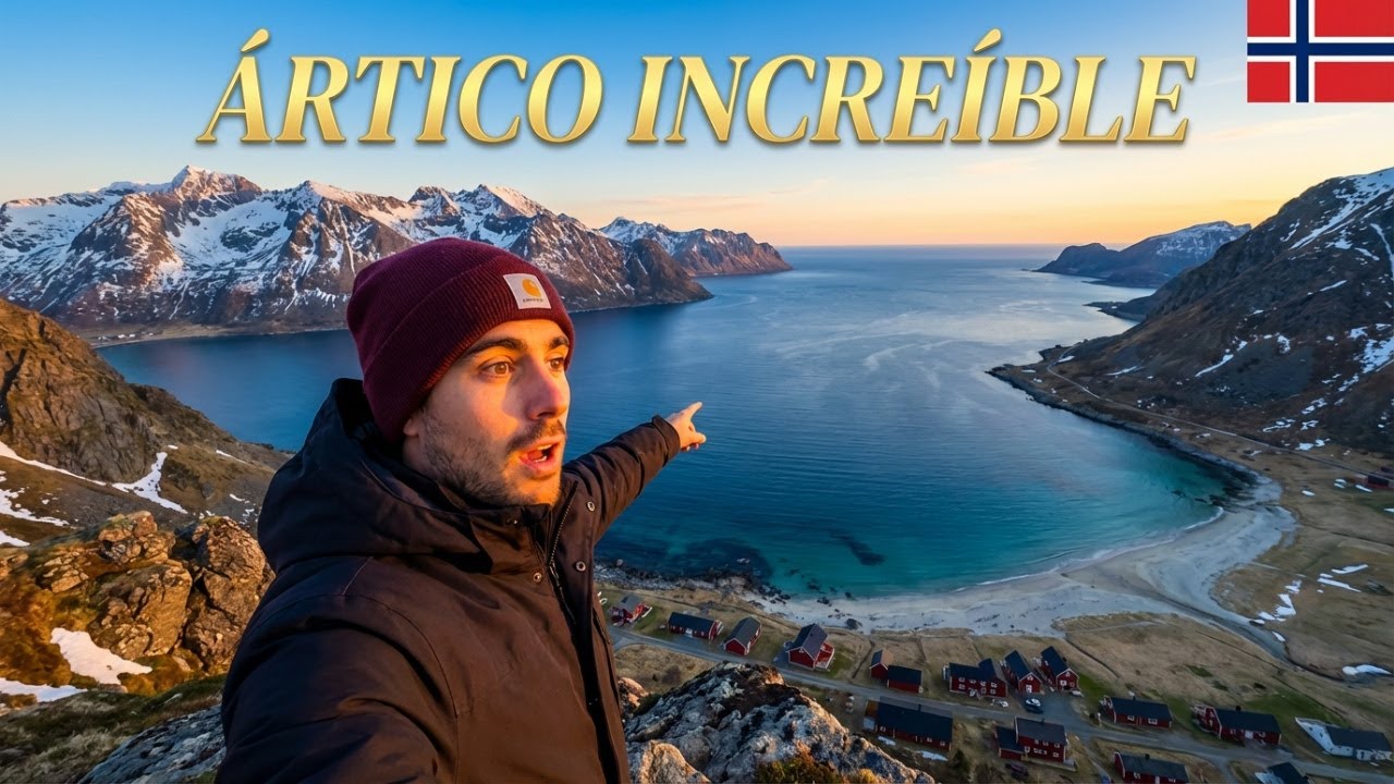🏔️ Los Fiordos más bellos de TROMSØ: Magia en Kvaløya y Playas del Ártico ❄️ DÍA 3