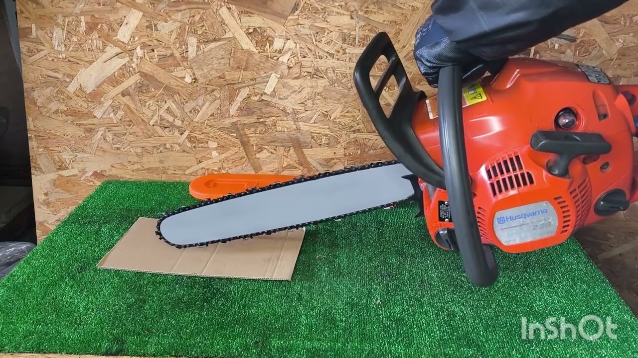 Husqvarna ハスクバーナ 236 チェーンソー Chainsaw 動作確認