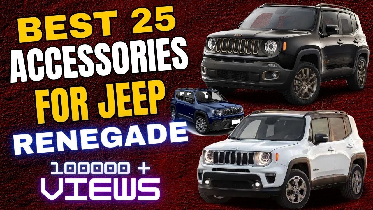 25 Different Accessories MODS You Can Install In Your JEEP RENEGADE For Interior Exterior