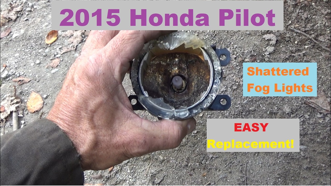 2105 Honda Pilot Fog Light Replacement - Super EASY!