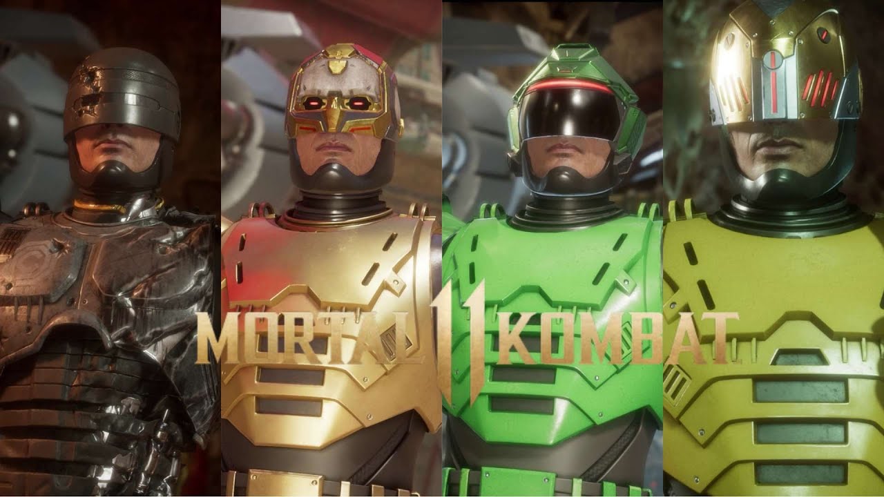 Robocop All Intro's | MK11