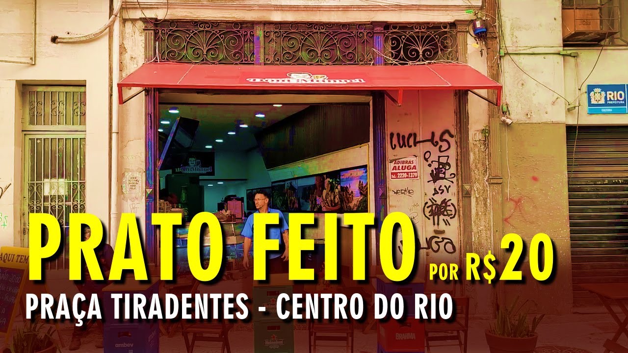 Onde Comer um PF de respeito no centro do Rio na Pra&ccedil;a Tiradentes no Tempero Dom Manuel