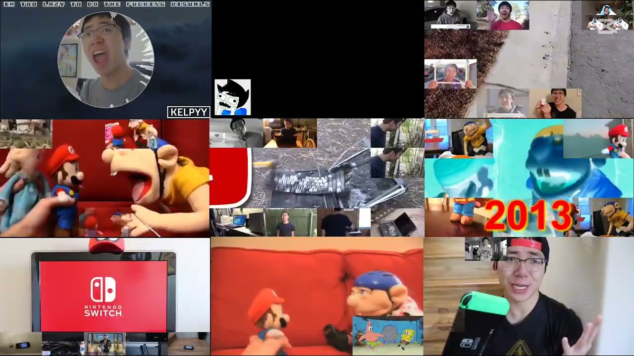 Plainrock124 Vs SuperMarioLogan Sparta Remixes