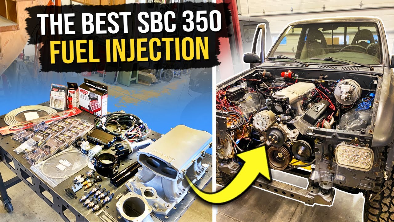 Holley High Ram EFI AND Terminator X ECU For The 350 Chevy Swapped Toyota Pickup!!