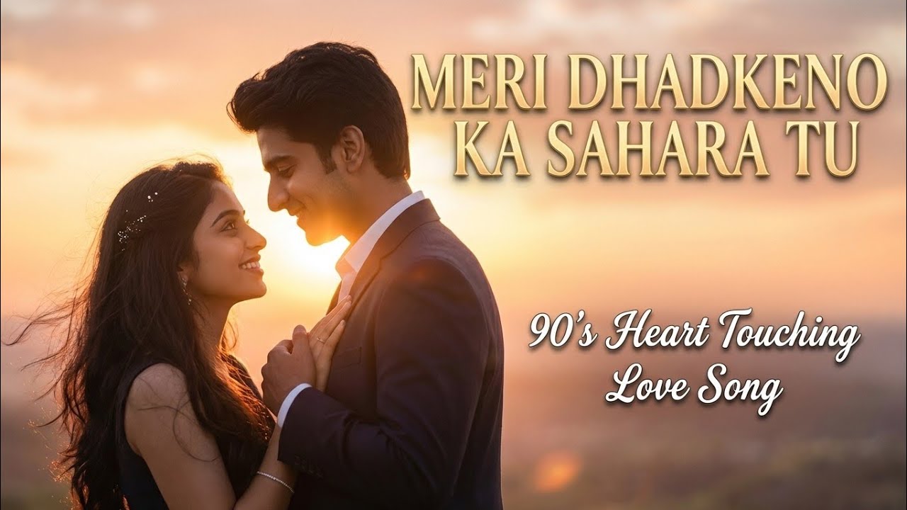 Meri Dhadkano Ka Sahara Tu | 90s Romantic Love Song | Heart Touching Bollywood Feel