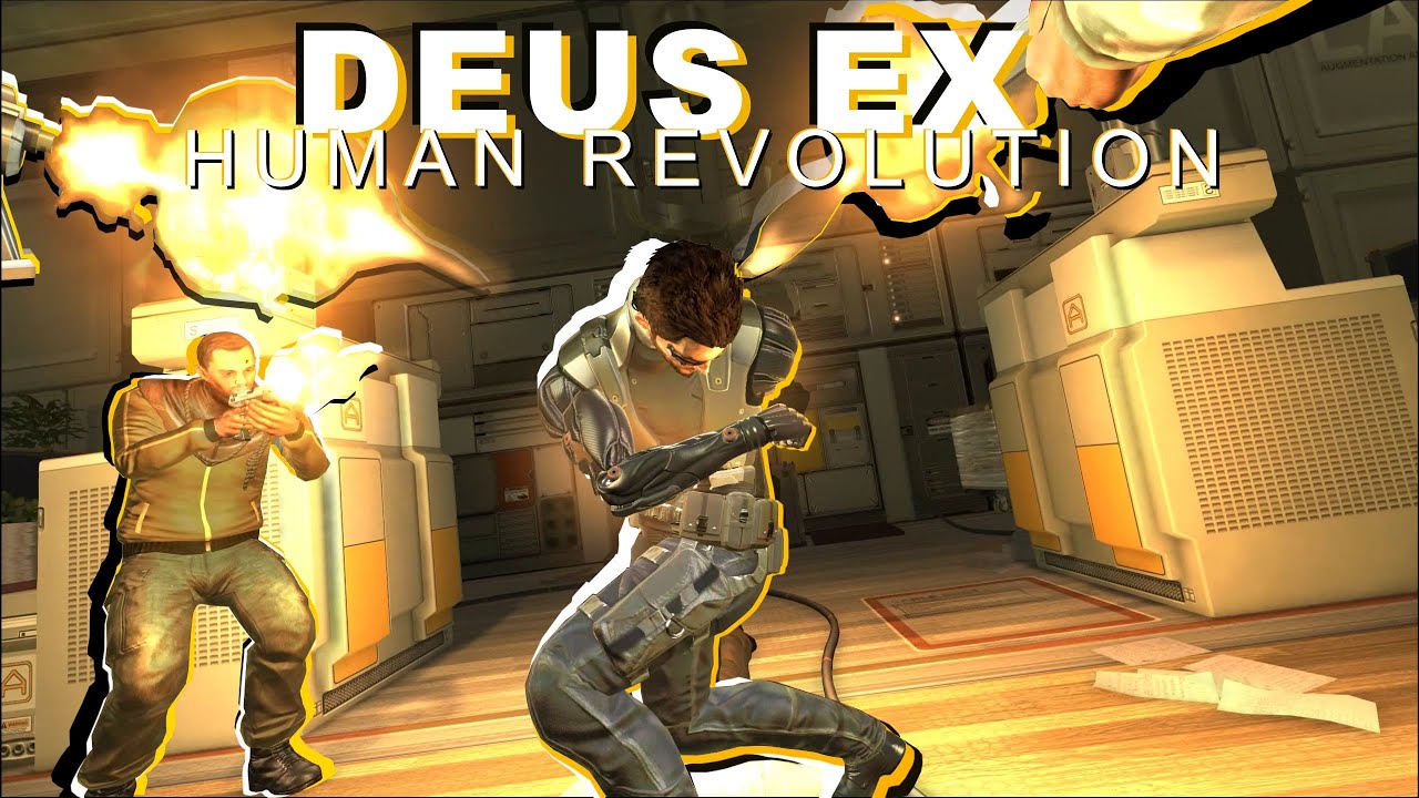 Deus Ex: Human Revolution || Стильные скрытные убийства | Завод Сарифа