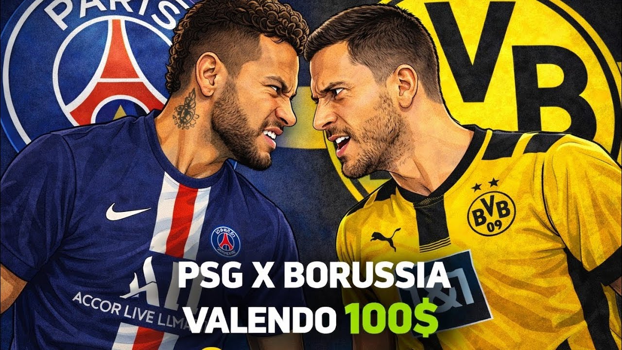 EFOOTBALL- 🔥PSG X BVB🔥 VALENDO 100$