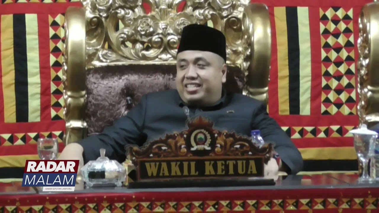 PARIPURNA PENGESAHAN TATIB DPRD LAMSEL : FPG Saran Tenaga Ahli Diberikan Bimbingan Teknis