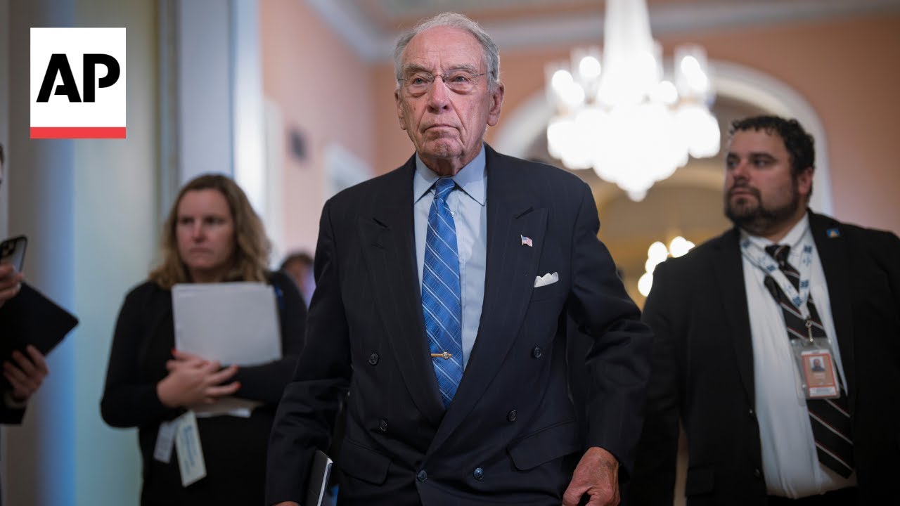 Trump calls on Chuck Grassley to have the 'courage' to stop honoring blue slip forms