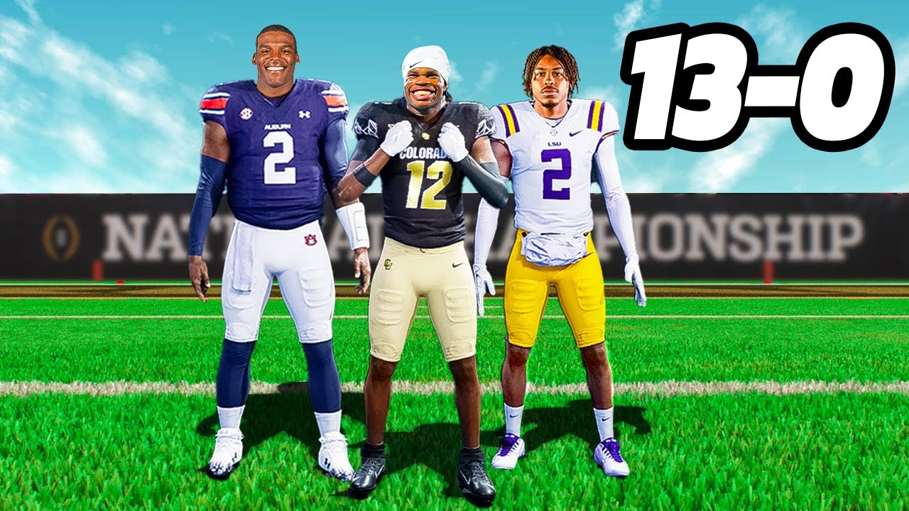 Adding a CFB LEGEND Until I Go 13-0!