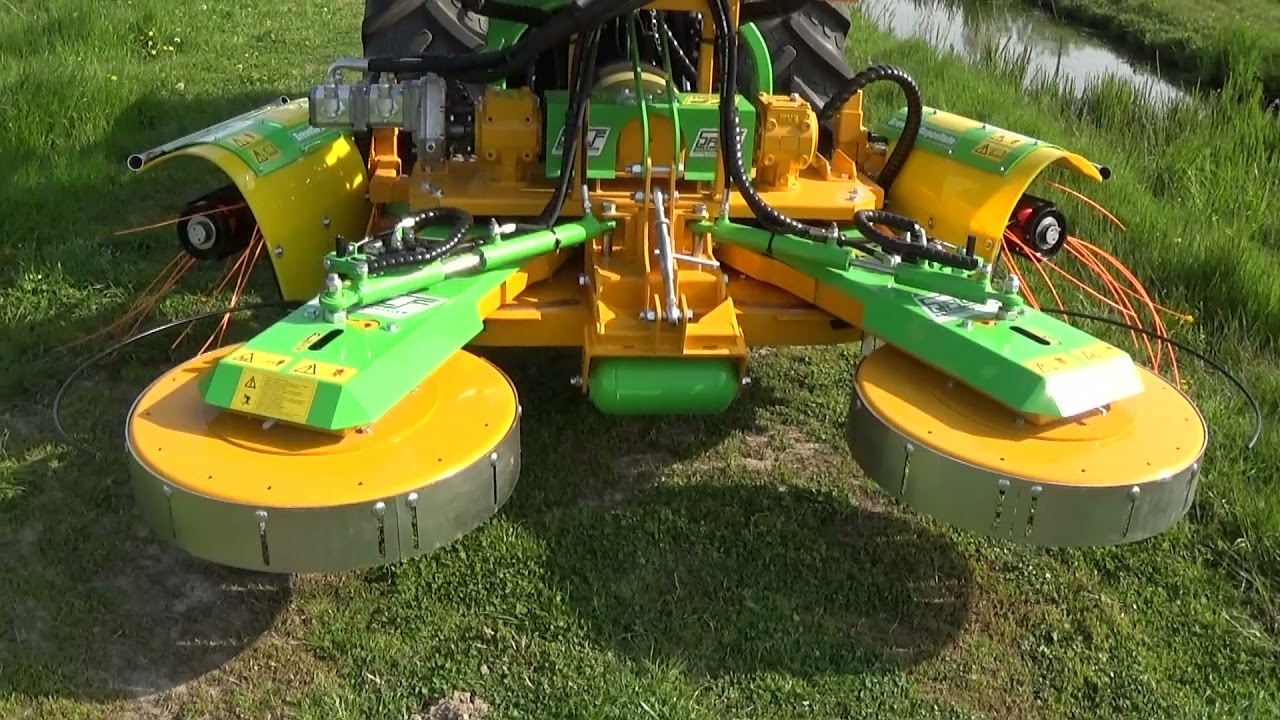TAGLIAERBA RAS-PB A TAGLIO VARIABILE CON TESTATE BIOAGRI E TASTATORI