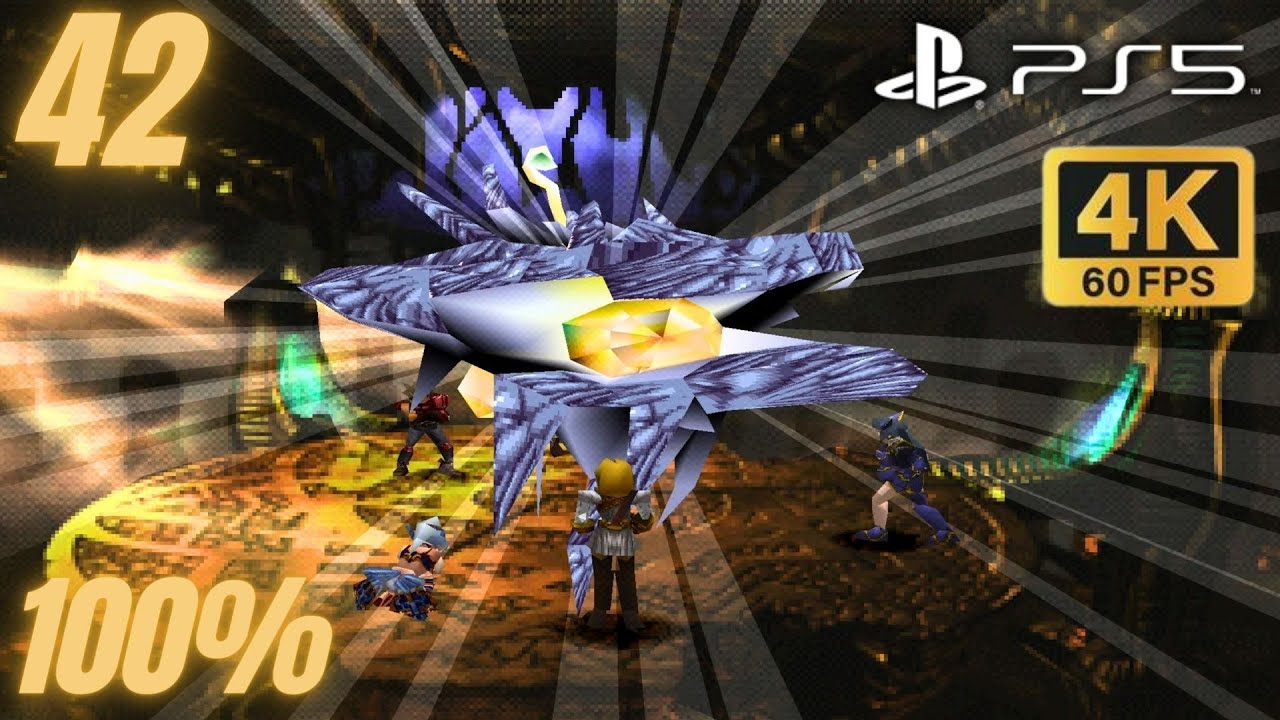 The Legend of Dragoon PS5/ p42 Dragon Block Staff, Grand Jewel fight /100% Playthrough No commentary