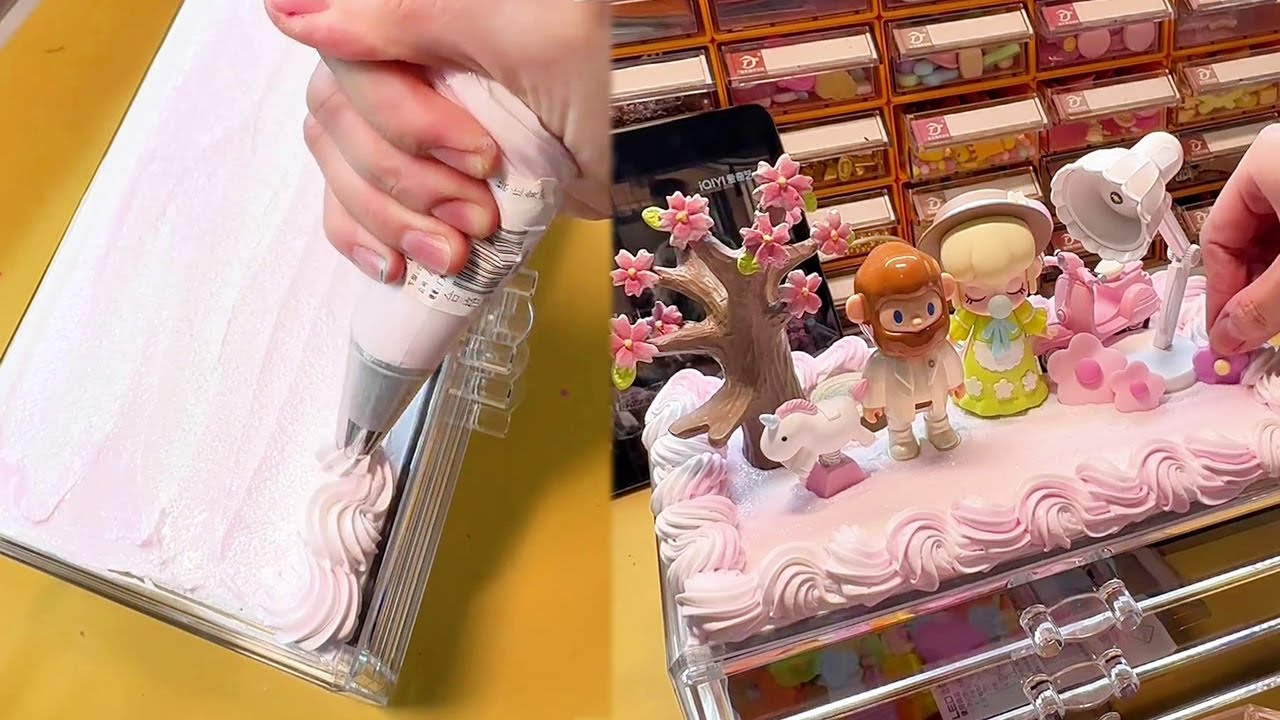 【奶油胶DIY】合集丨自制一个奶油胶盒子，洛丽塔和西装还挺搭的！【莎随雪手工】