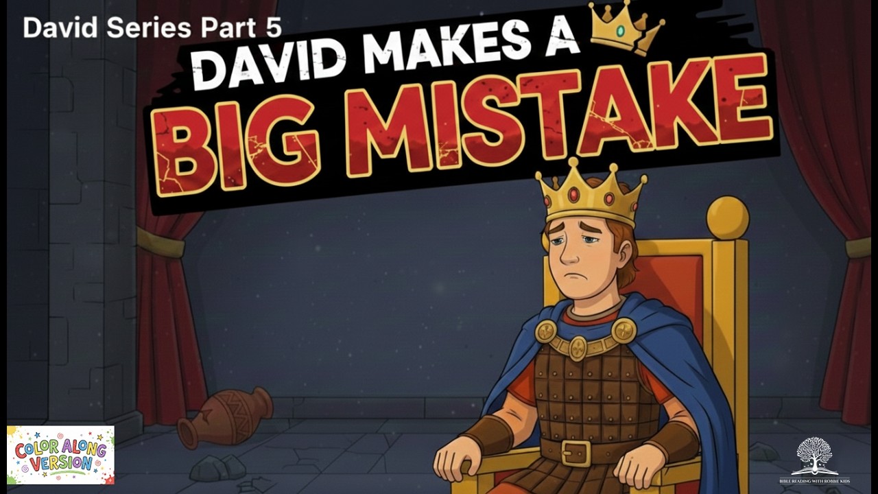 Color Along With Robbie | David Makes A Big Mistake (Part 5)