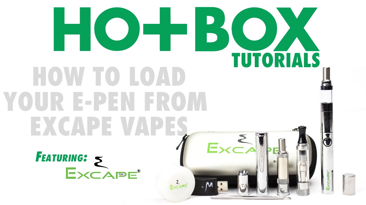 How To Load your E-Pen from Excape Vapes