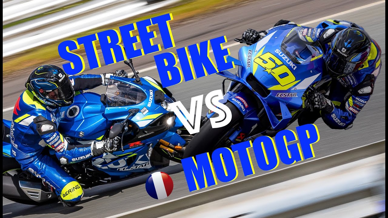 🇫🇷MOTOGP vs MOTO DE ROUTE (version Française)