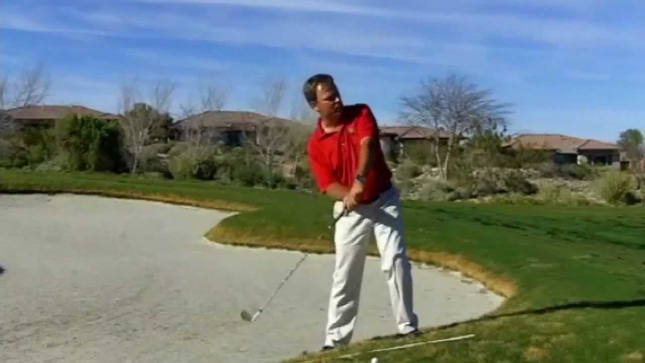 Golf Shot: How To Hit From An Uphill Lie