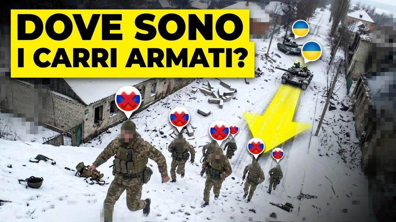 Qualcosa ha fatto sparire i carri armati russi dal fronte di Kharkiv