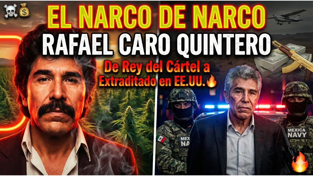 La Impactante Historia de Rafael Caro Quintero El Narco de Narcos y Fundador Cártel de Guadalajara