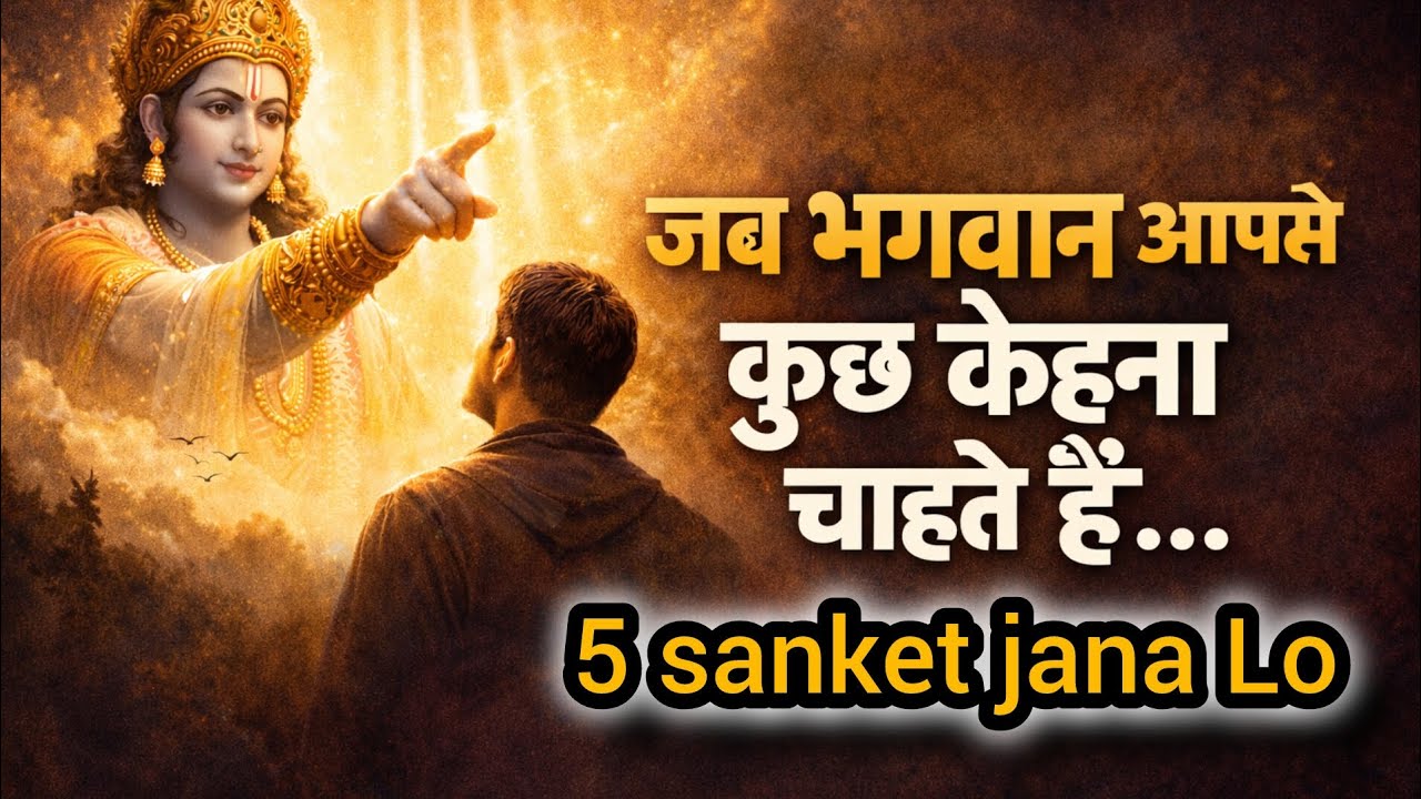 Jab Bhagwan Aapse Kuch Kehna Chahte Hain | 5 sanket 
