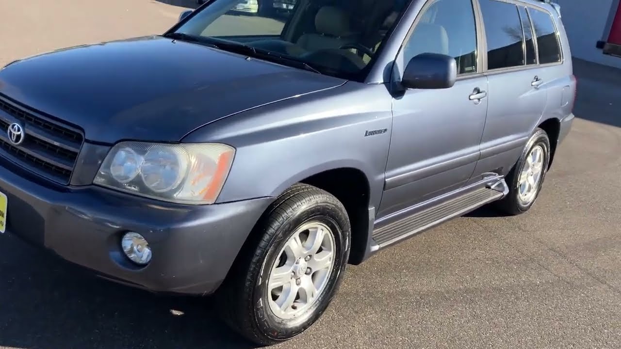 2003 Toyota Highlander Limited V6 4WD