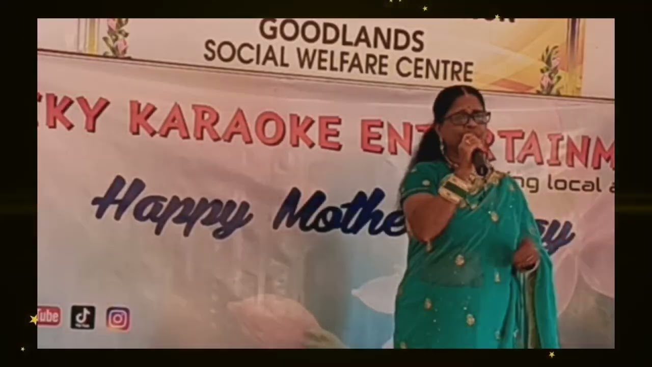 Rocky Karaoke Entertainment - Chale To Kat Jayega- Sobha Bonomaully - Mother's Day Celebration 2025.