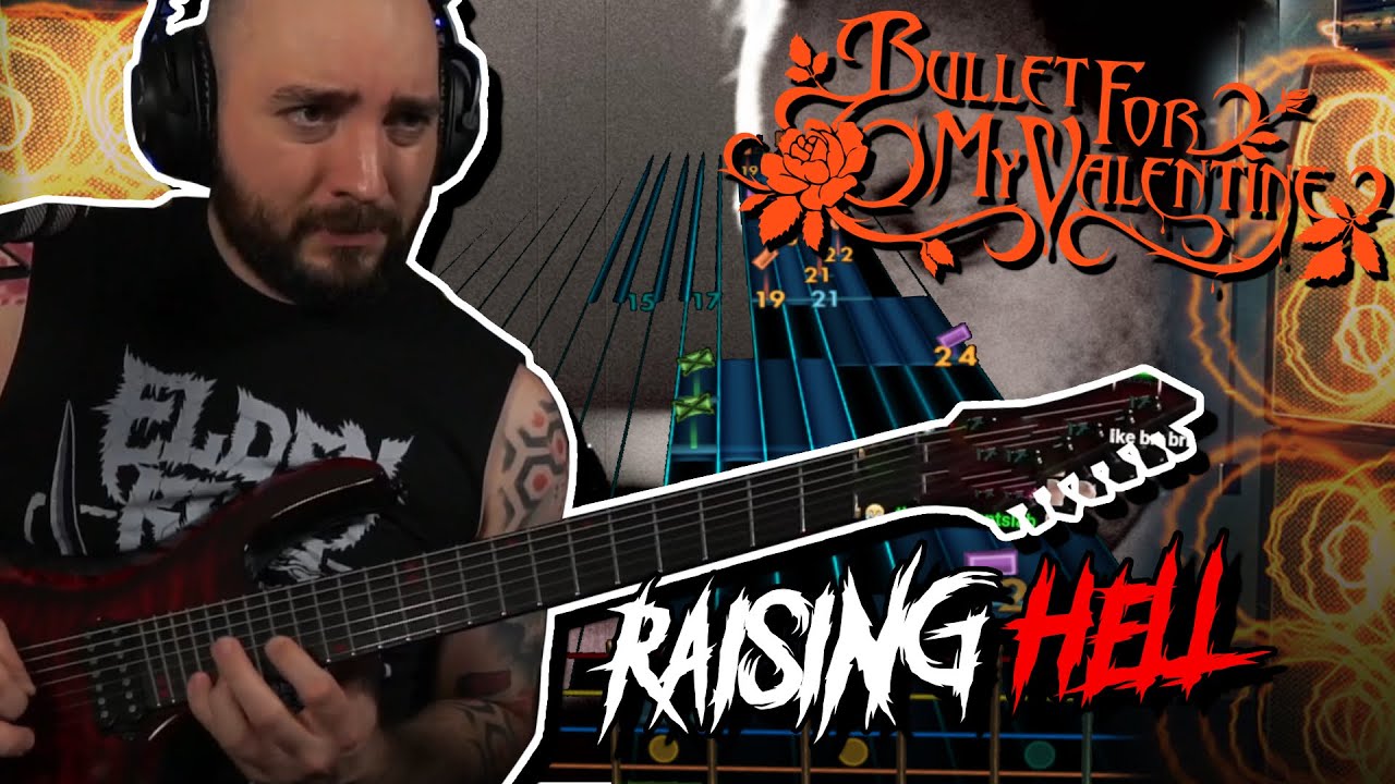 Rocksmith 2014 Bullet For My Valentine - Raising Hell | Rocksmith Metal Gameplay