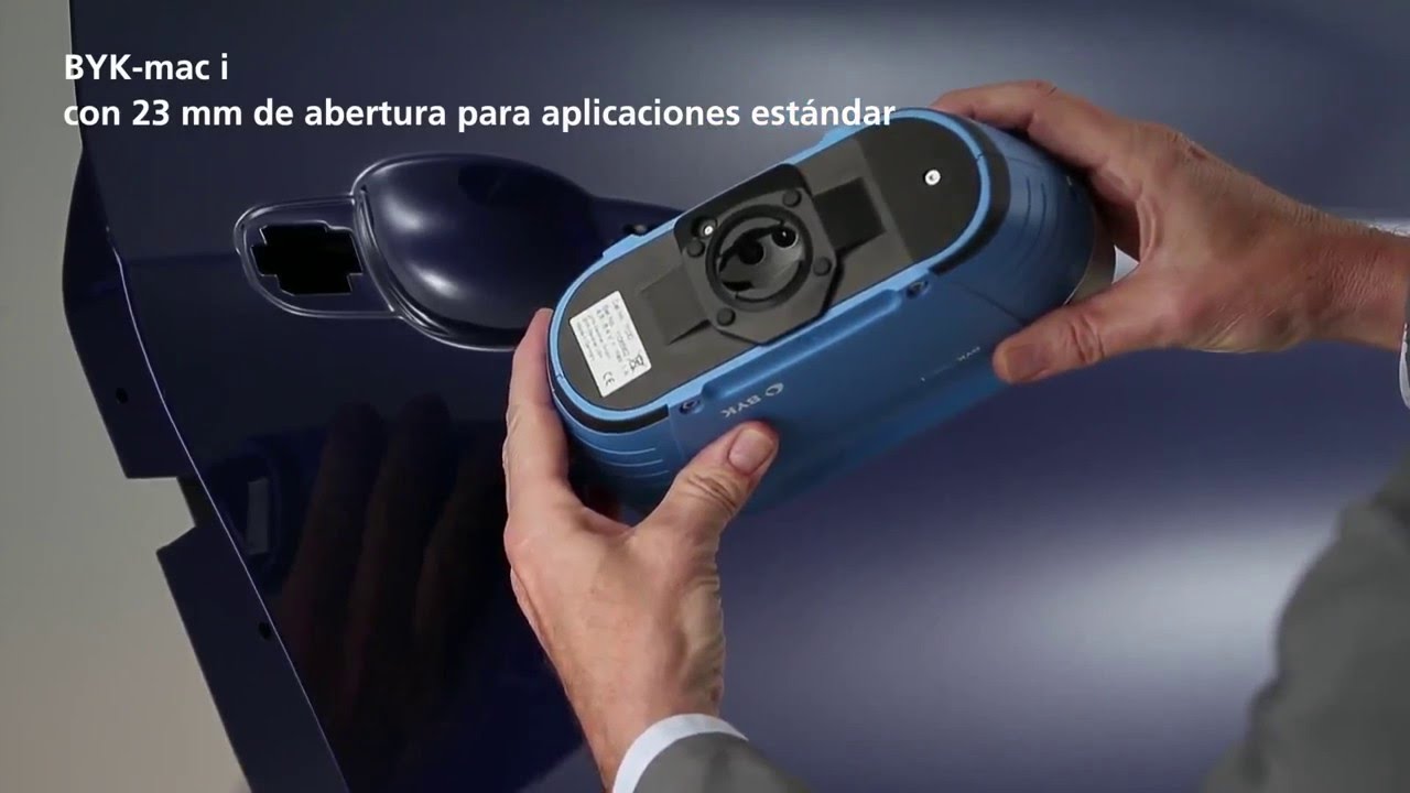 BYK-mac i: Medición de color y efecto en metalizados y perlados