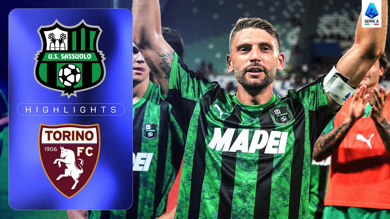 Berardi To The Rescue! | SASSUOLO-TORINO | HIGHLIGHTS | Serie A 2026/27