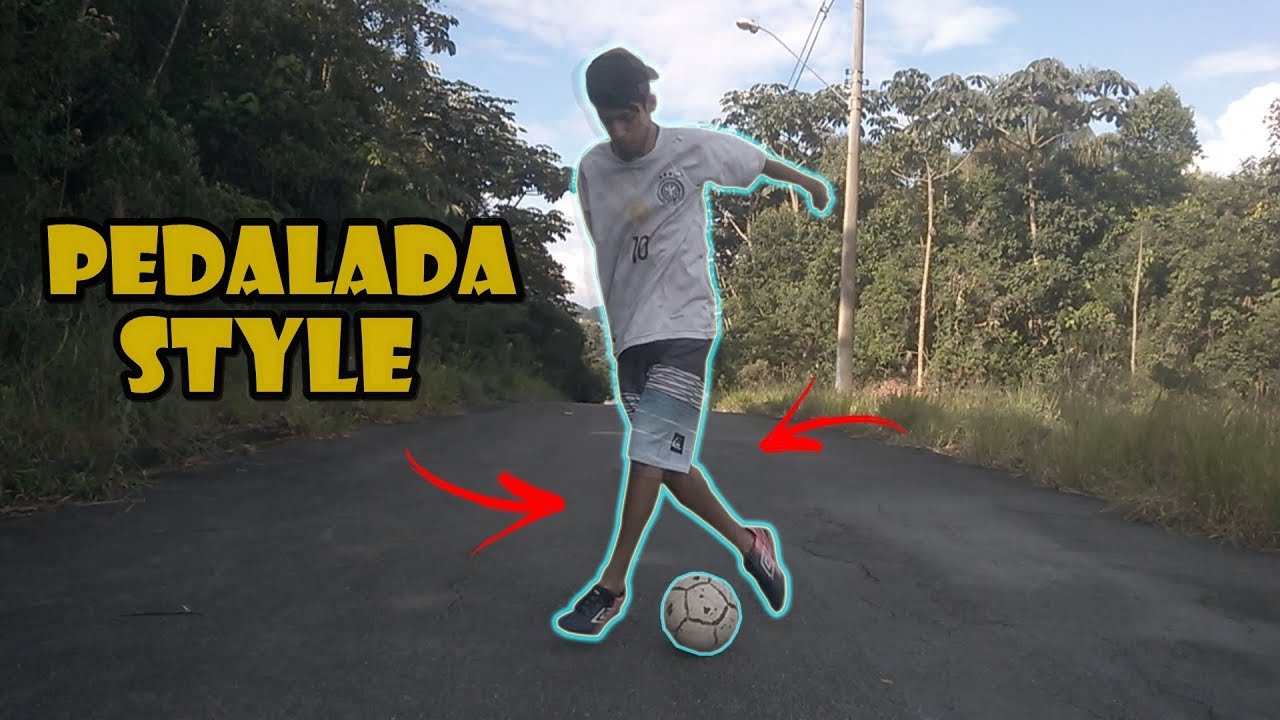 como aprender a pedalar para tr&aacute;s :dible futebol de rua
