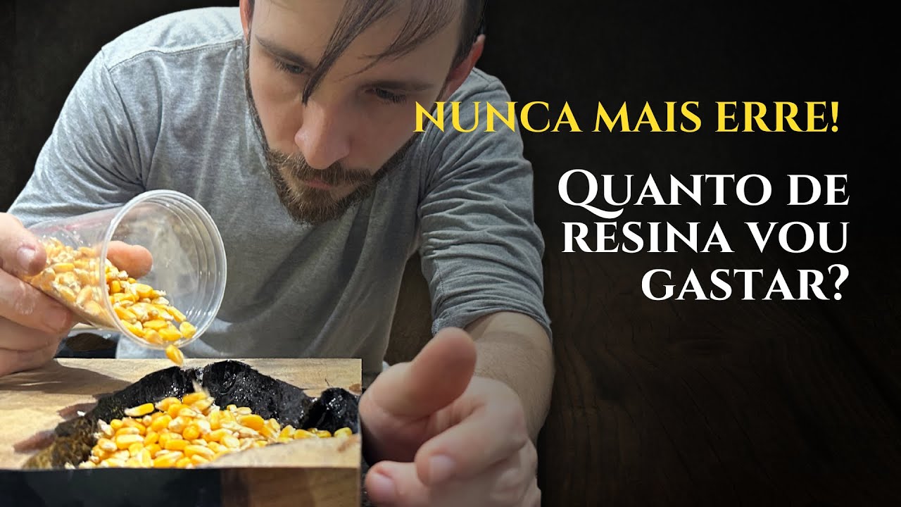 Como Calcular o Quantidade de Resina Epóxi de Forma Fácil e Precisa!